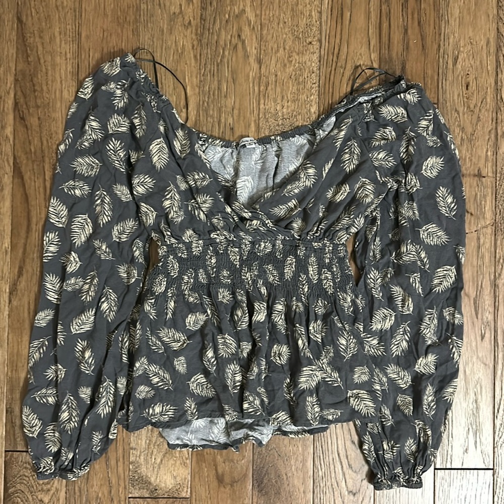 Olive Leaf Blouse